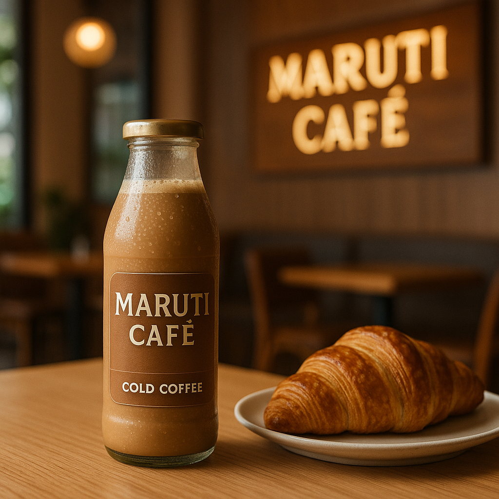Cold-Coffee-With-Croissant